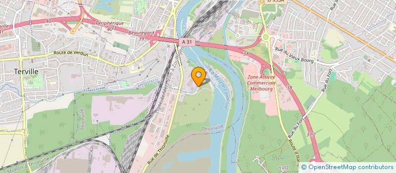 localisation de l'entreprise EDUARD AUTO  THIONVILLE