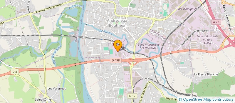 localisation de l'entreprise EDUARD KETTNER  SAINT-JUST-SAINT-RAMBERT