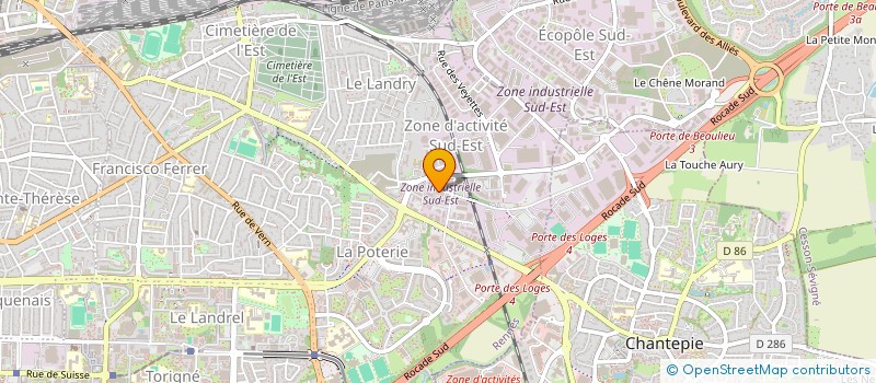 localisation de l'entreprise EDUBYWEB à RENNES