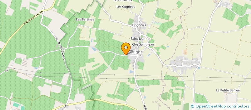 localisation de l'entreprise EDUC'ANJOU  DOUE-EN-ANJOU