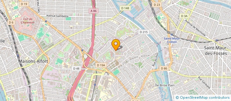 localisation de l'entreprise EDUC NAT  CRETEIL