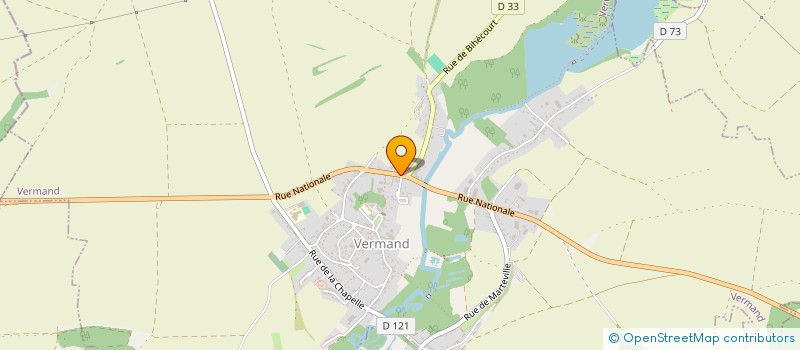 localisation de l'entreprise EDUC PLUS  VERMAND