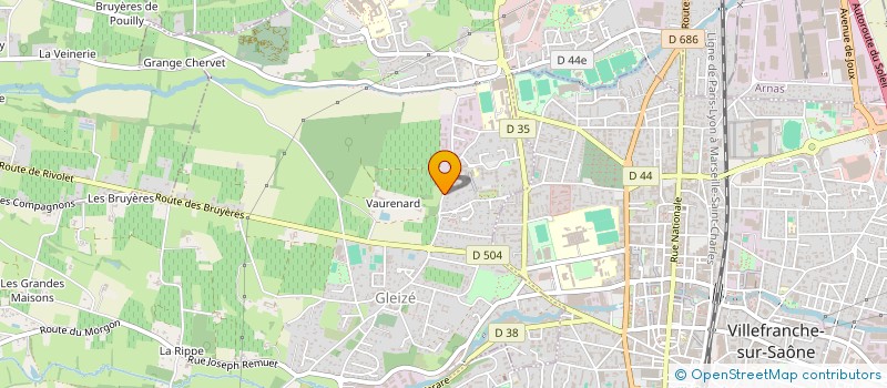 localisation de l'entreprise EDUC-TIC INGENIERIE CONSEIL  GLEIZE