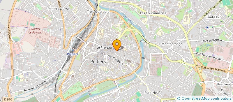 localisation de l'entreprise EDUCABOHICON FRANCE à POITIERS