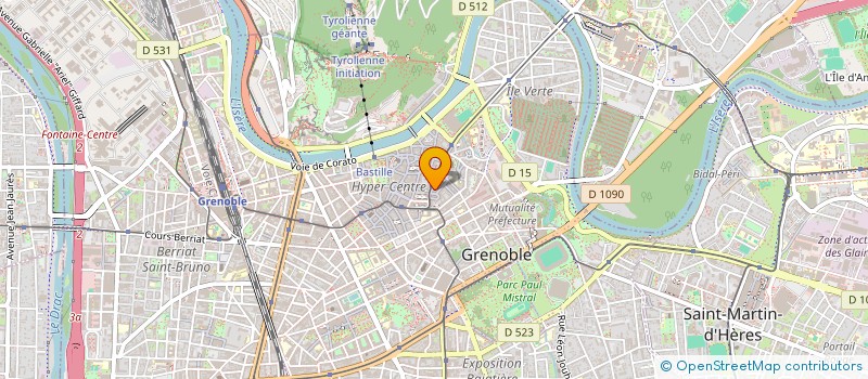 localisation de l'entreprise EDUCAFFIX à GRENOBLE