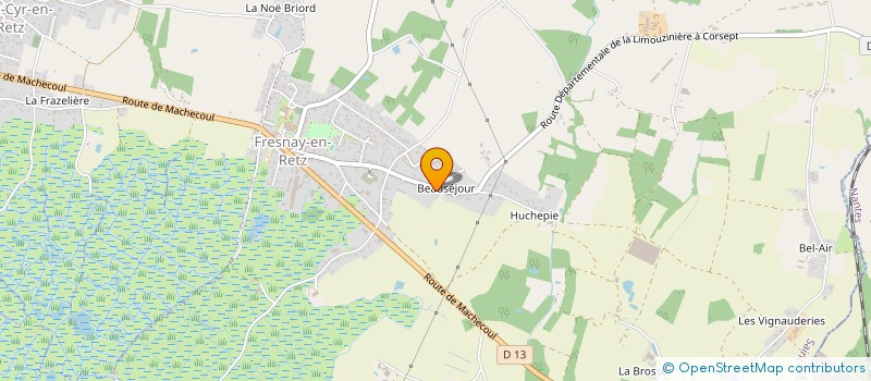 localisation de l'entreprise EDUCALARME  VILLENEUVE-EN-RETZ