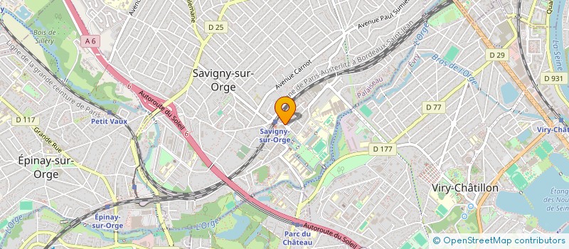 localisation de l'entreprise EDUCANATURE à SAVIGNY-SUR-ORGE