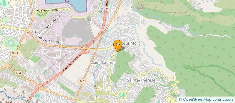localisation de l'entreprise EDUCANIN à SAINT DENIS