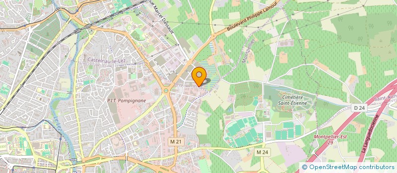localisation de l'entreprise EDUCANOVA  CASTELNAU-LE-LEZ