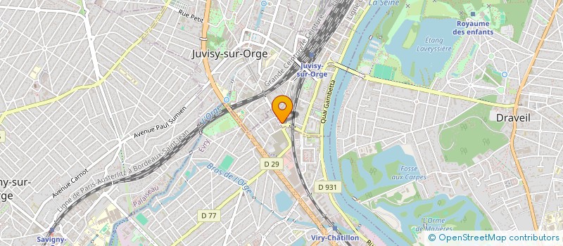 localisation de l'entreprise EDUCAPRO  JUVISY-SUR-ORGE