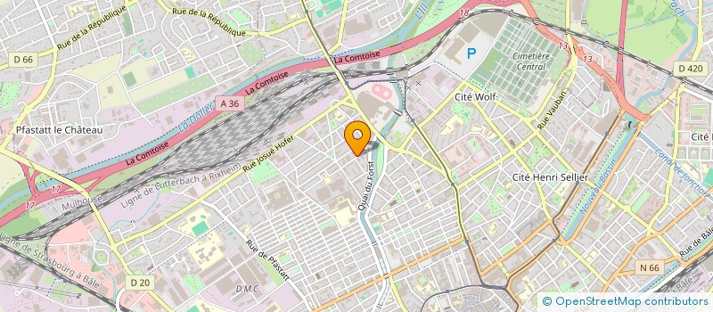 localisation de l'entreprise EDUCAPRO SAS  MULHOUSE