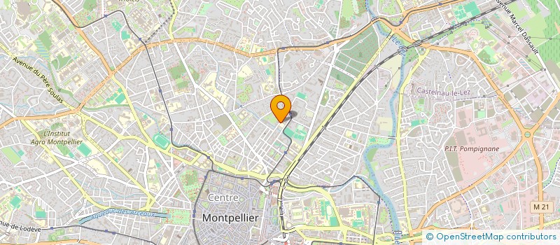 localisation de l'entreprise EDUCARE à MONTPELLIER