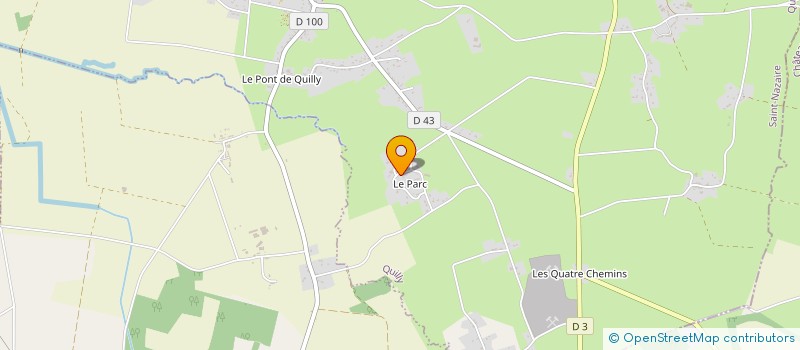 localisation de l'entreprise EDUCART  QUILLY