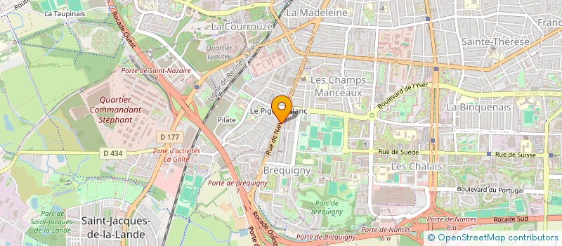 localisation de l'entreprise EDUCATFORM  RENNES