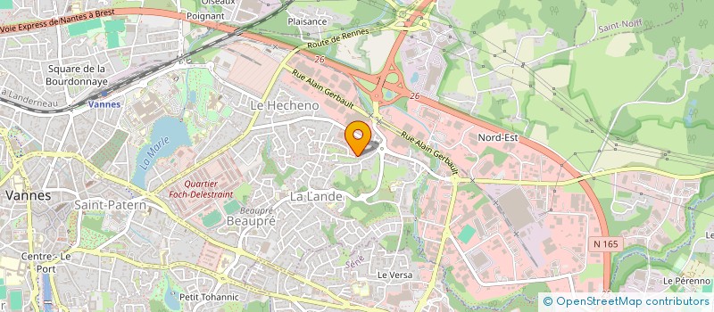 localisation de l'entreprise EDUCATHLON à VANNES
