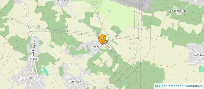 localisation de l'entreprise EDUCATHUNES  GUERVILLE