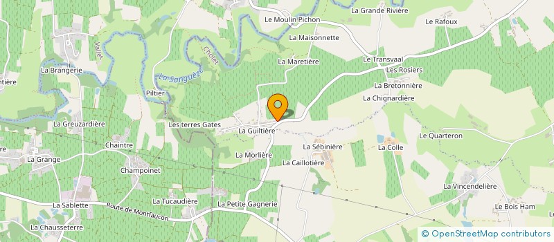 localisation de l'entreprise EDUCATION CANINE ET SPORTIVE FORTUNETTE à SEVREMOINE