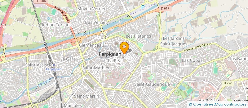 localisation de l'entreprise EDUCATION, CULTURE ET ACCOMPAGNEMENT DE LA JEUNESSE PERPIGNANAISE à PERPIGNAN