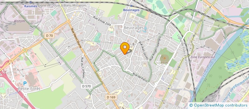 localisation de l'entreprise EDUCATION ET JOIE  BEUVRAGES