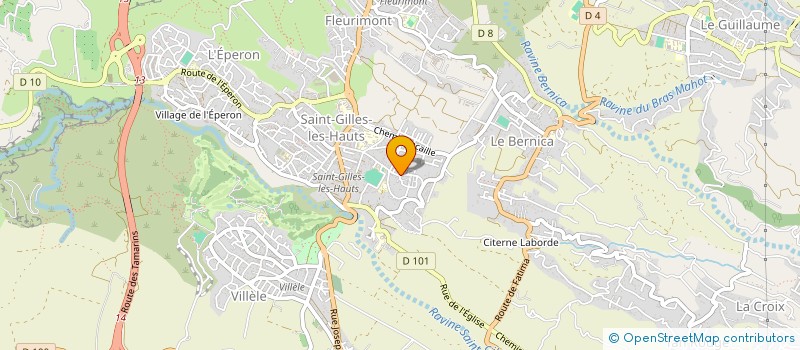 localisation de l'entreprise EDUCATION ET PEDAGOGIE PAR LE YOGA à SAINT-PAUL