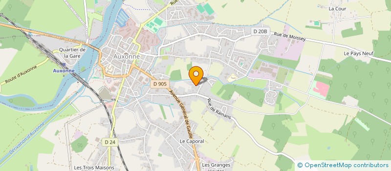 localisation de l'entreprise EDUCATION GLOBALE ET DEVELOPPEMENT à VOREPPE