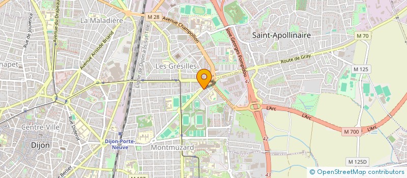 localisation de l'entreprise EDUCATION HAITI à DIJON