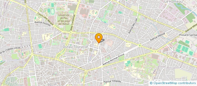 localisation de l'entreprise EDUCATION KICK- BOXING CLUB à PAU