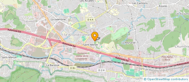 localisation de l'entreprise EDUCATION LOISIRS ACTIVITES NATURE  MARSEILLE