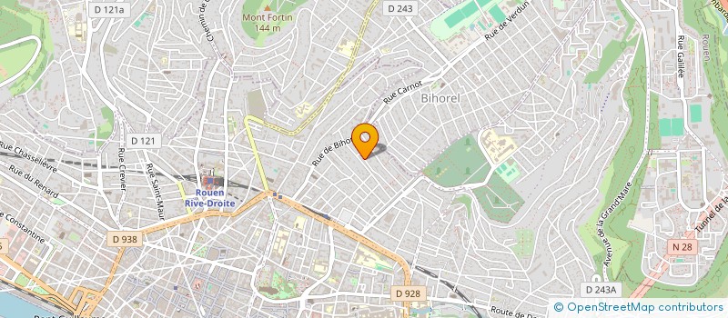 localisation de l'entreprise EDUCATION MONTESSORI 3 à ROUEN