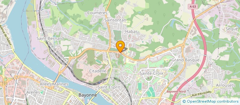 localisation de l'entreprise EDUCATION POPULAIR STEPHANOISE à BAYONNE