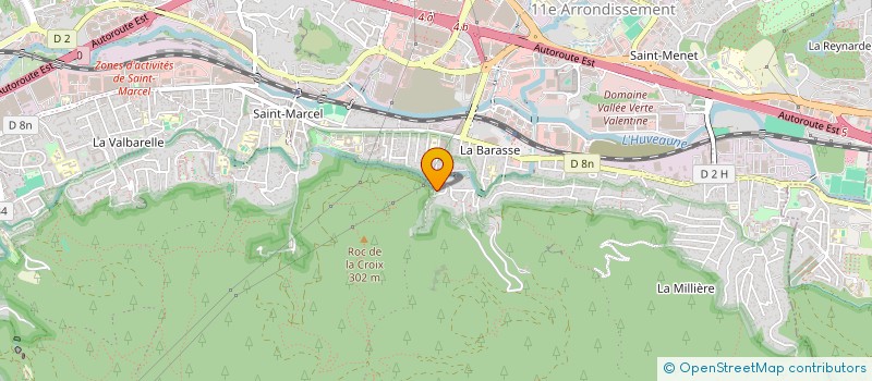 localisation de l'entreprise EDUCATION POPULAIRE CITOYENNE  MARSEILLE