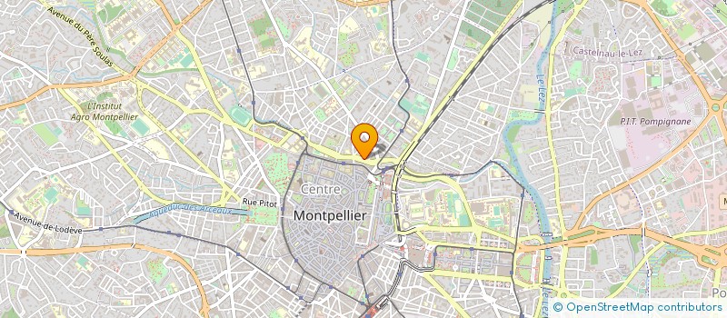 localisation de l'entreprise EDUCATION POPULAIRE ST JEAN BAPTISTE à MONTPELLIER