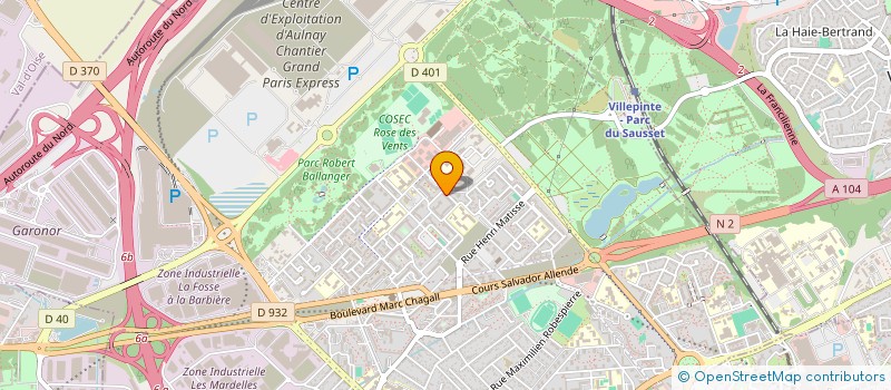 localisation de l'entreprise EDUCATION POUR TOUS à AULNAY-SOUS-BOIS