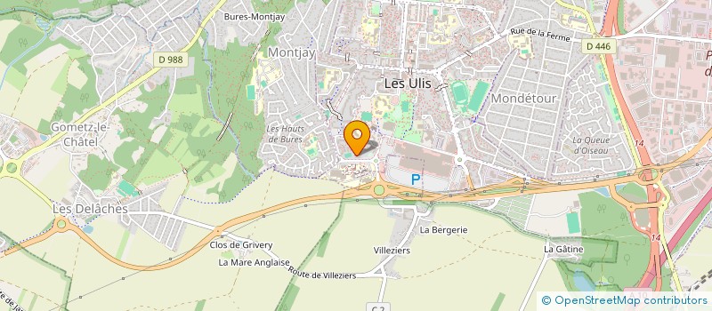 localisation de l'entreprise EDUCATION SANTE MATERNELLE ET INFANTILE à LES ULIS