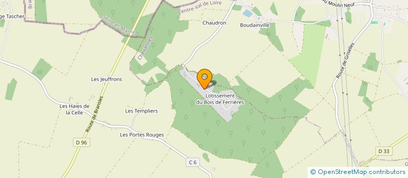 localisation de l'entreprise EDUCATION SPORT ANIMATION à FERRIERES-EN-GATINAIS