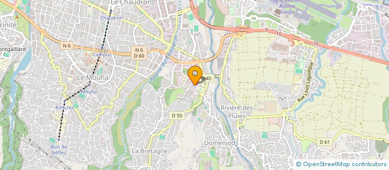 localisation de l'entreprise EDUCATION THERAPEUTIQUE APPUI PARCOURS à SAINT-DENIS
