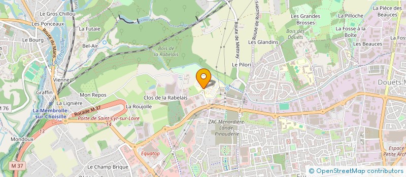 localisation de l'entreprise EDUCATION THERAPEUTIQUE DANS L'INSUFFISANCE CARDIAQUE  SAINT-CYR-SUR-LOIRE