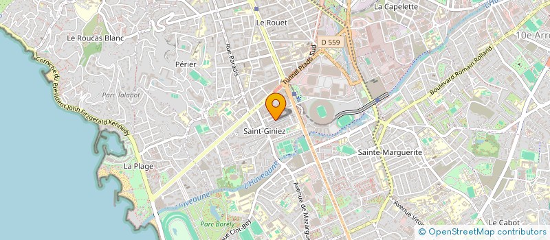 localisation de l'entreprise EDUCEJ à MARSEILLE