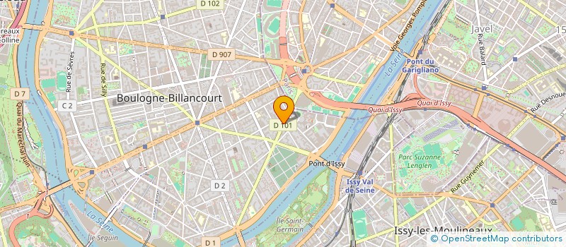 localisation de l'entreprise EDUCFORMALT à BOULOGNE-BILLANCOURT