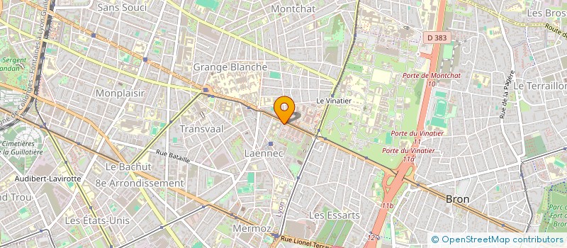 localisation de l'entreprise EDUCINA  LYON