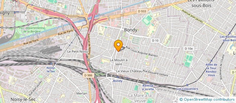 localisation de l'entreprise EDUCTEAM à BONDY
