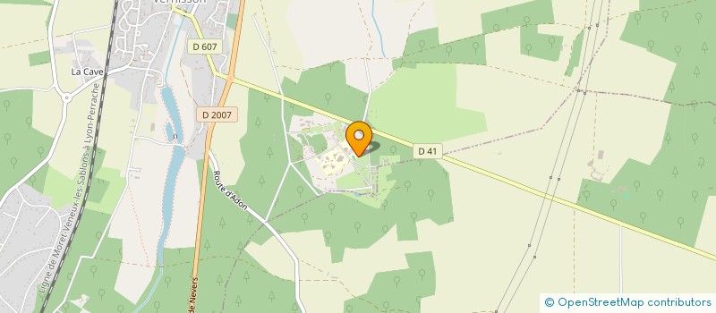 localisation de l'entreprise EDUFOREST FRANCE à NOGENT-SUR-VERNISSON