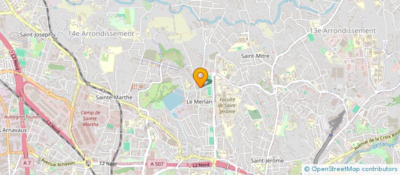 localisation de l'entreprise EDUIA  MARSEILLE