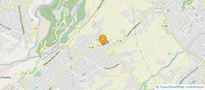 localisation de l'entreprise EDUK' ACTION 974 à SAINT-PIERRE