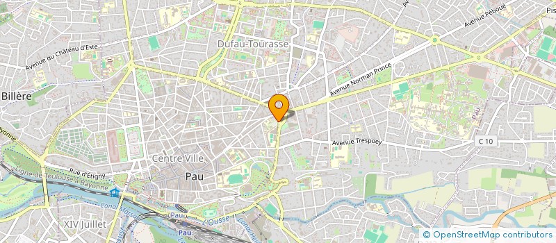 localisation de l'entreprise EDUK'GO à PAU