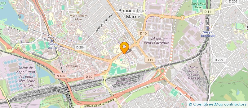 localisation de l'entreprise EDULAB FORMATION  BONNEUIL-SUR-MARNE