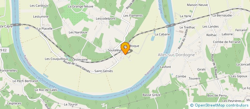 localisation de l'entreprise EDULEM  TREMOLAT