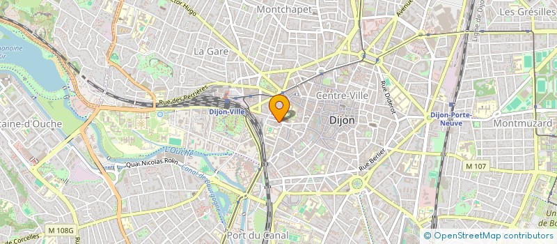 localisation de l'entreprise EDULES à DIJON