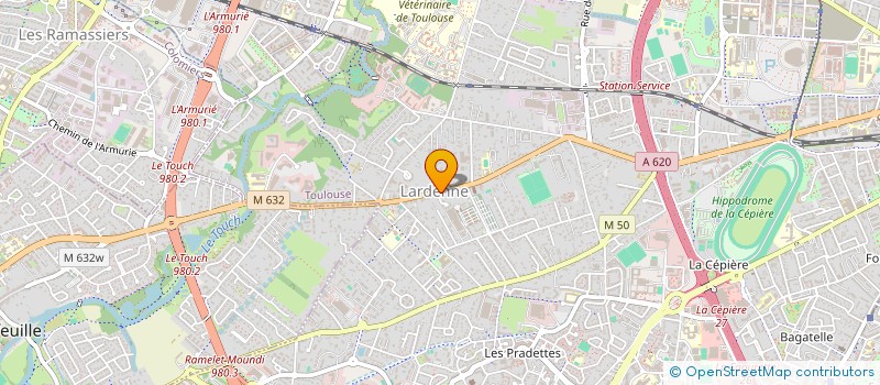 localisation de l'entreprise EDULIS INVEST 5 - FORMELL  TOULOUSE