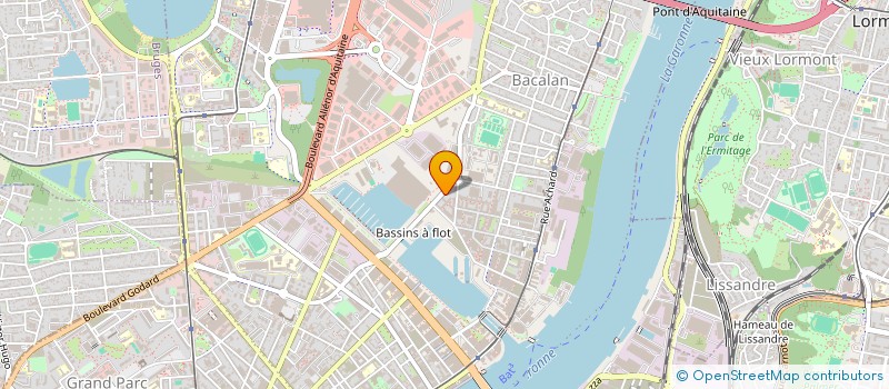 localisation de l'entreprise EDUPULSE à BORDEAUX